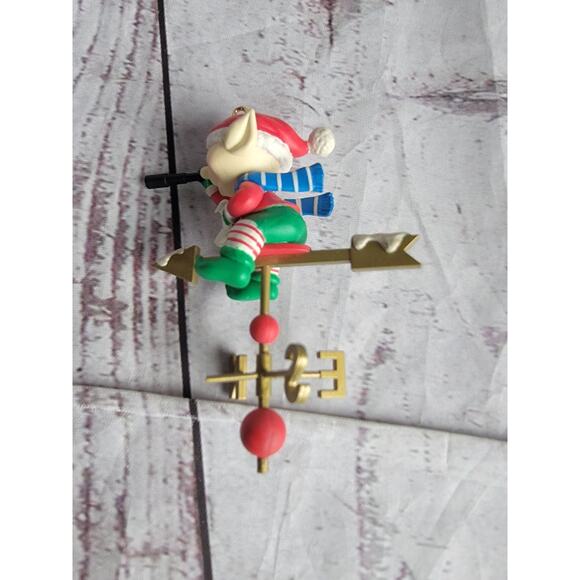 Noma Ornamotion Vintage Rotating Ornament " Weather Watch" No Plug Read - Picture 3 of 7